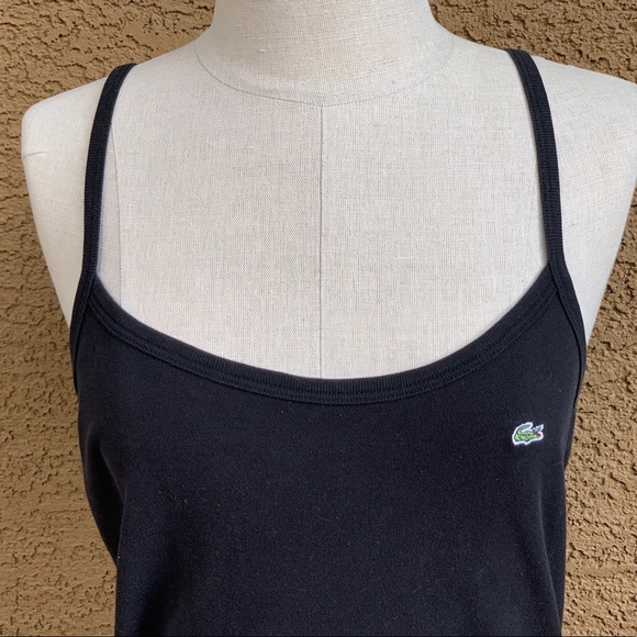 LACOSTE Black Sundress Size 38 - Picture 2 of 7